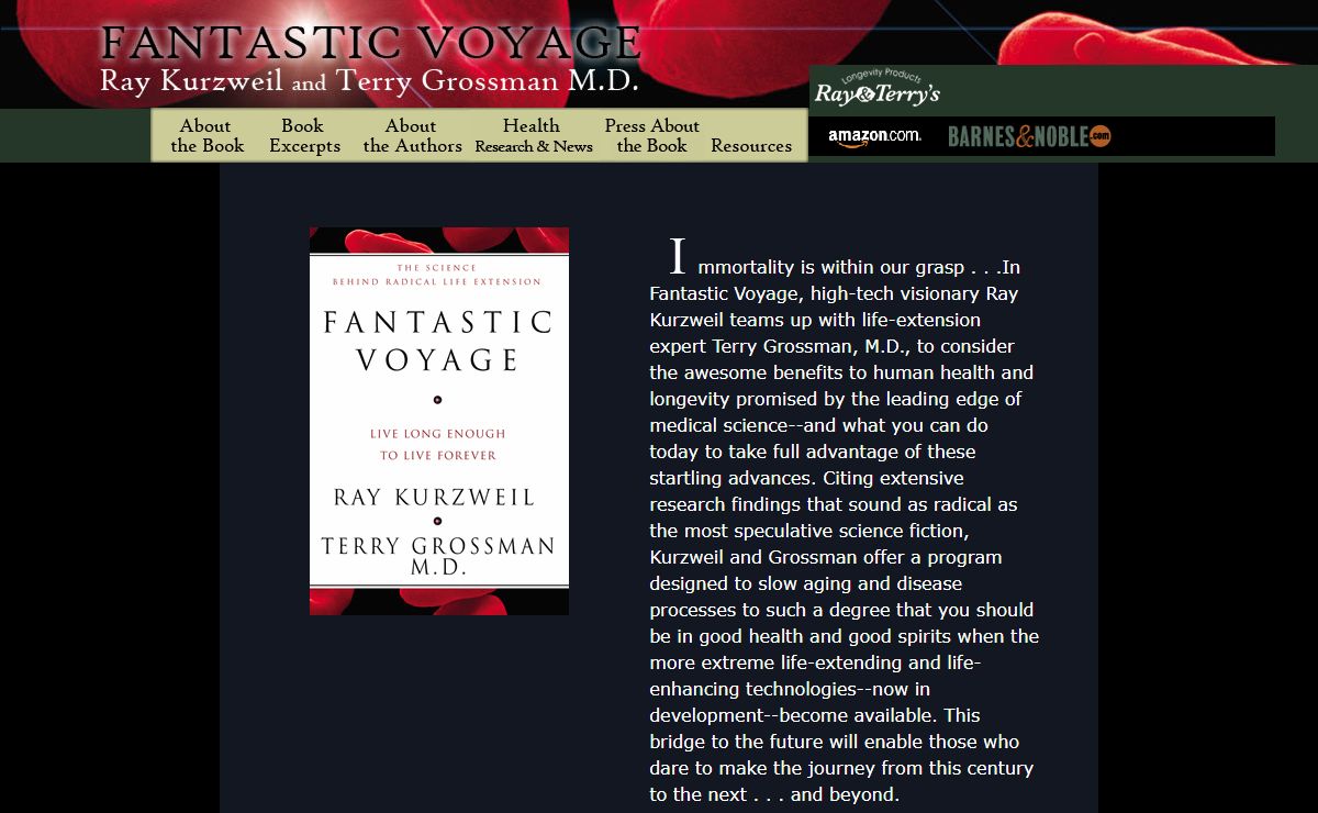 Fantastic Voyage: Live Long Enough to Live Forever