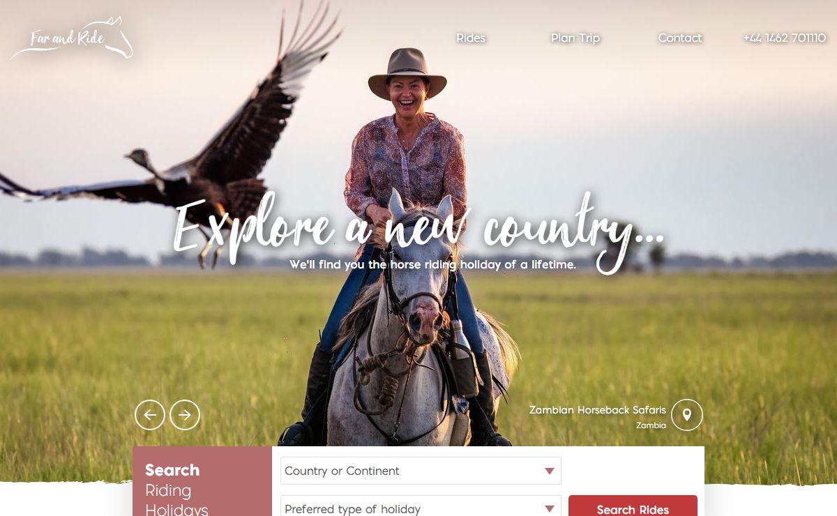Horse Riding Holidays - Far and Ride