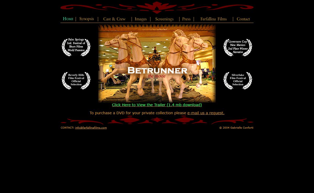 The Official Betrunner Movie Site