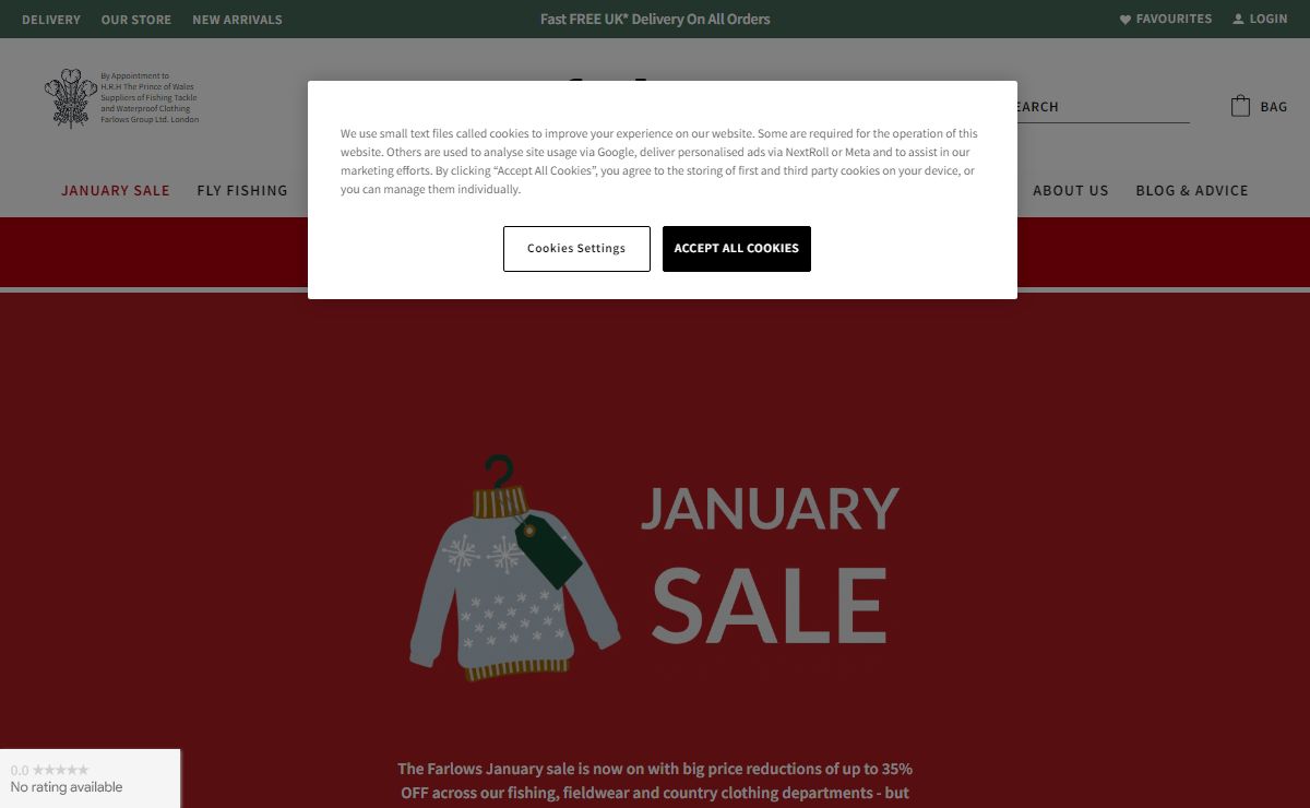 Farlows - Fly Fishing, Shooting & Country Clothing