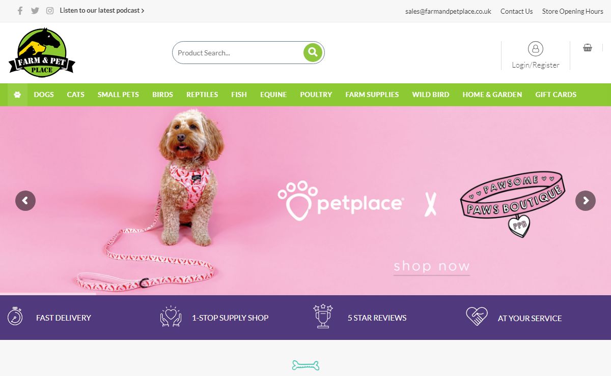 Farm & Pet Place | Pet Food, Supplies & Accessories