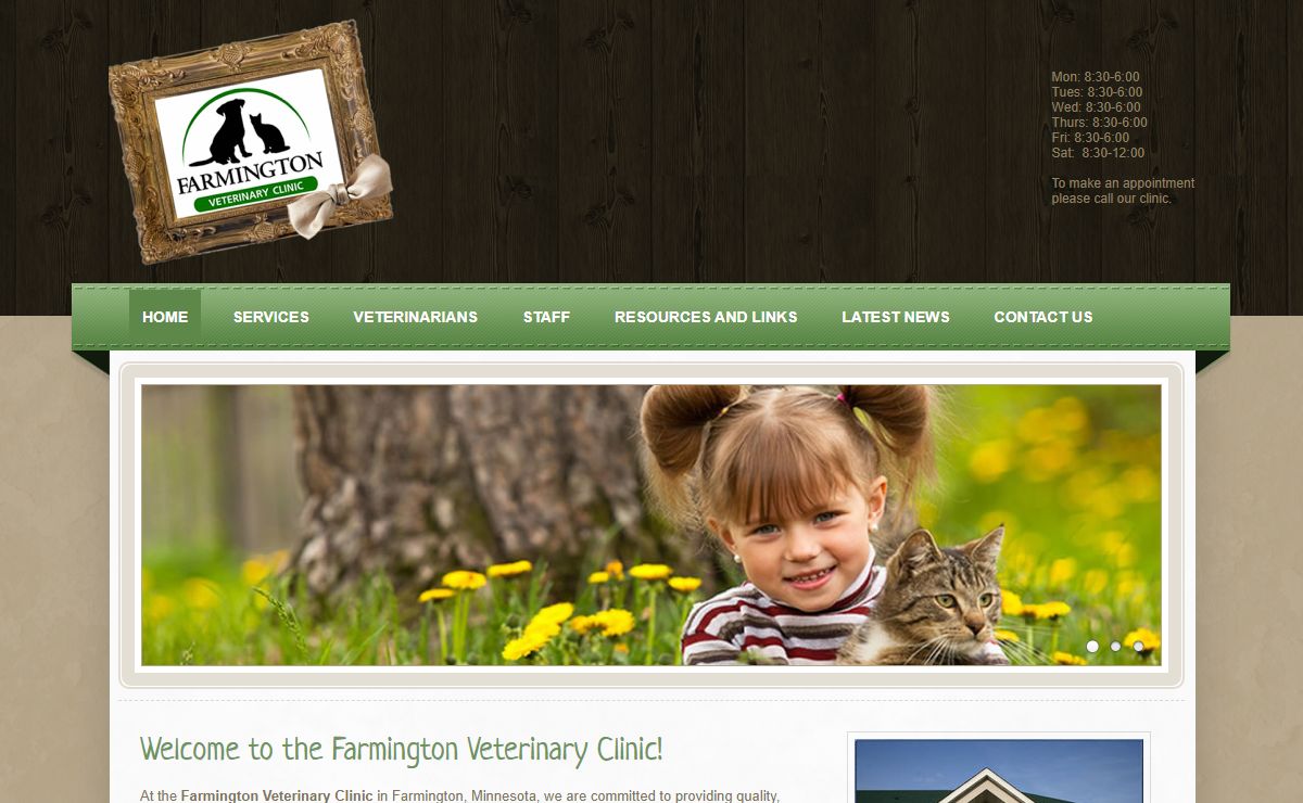 Farmington Veterinary Clinic - Home