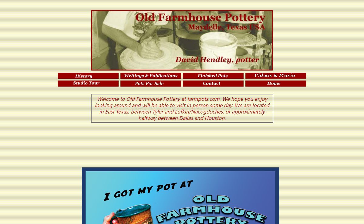 Old Farmhouse Pottery