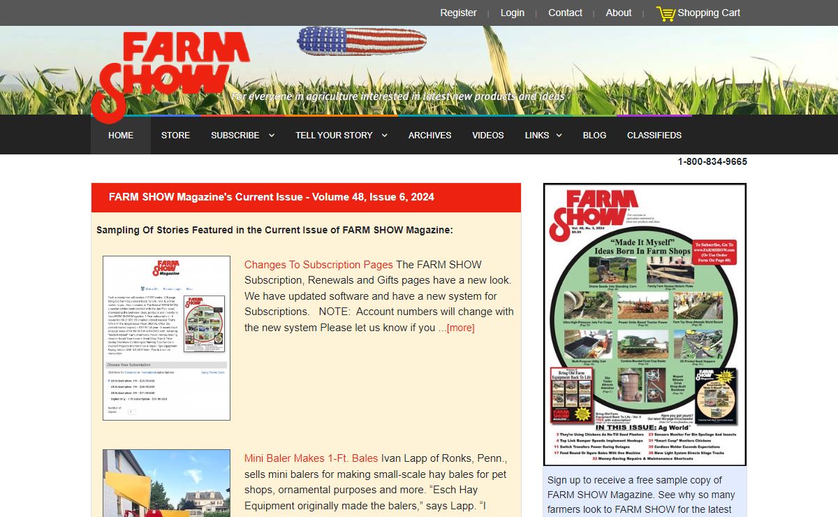 FARM SHOW Magazine - Farming, Ranching & Agriculture News, Clever Farm Shop Inventions, Ranch & Farming Tips, Time-saving Tricks, Shortcuts & the Best Farm Shop Hacks & ways to Boost your farm income! Learn about DIY Workshop Projects, Barn Shop Hacks, time-saving farming tips, farm & Ag equipment reviews, Ag equipment buying guides, workshop inventions