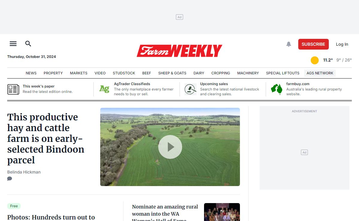 Agricultural & rural farm news | Farm Weekly | WA