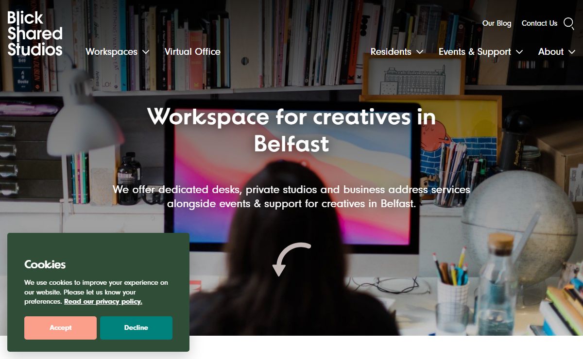 Blick Shared Studios - Workspace for Creatives in Belfast