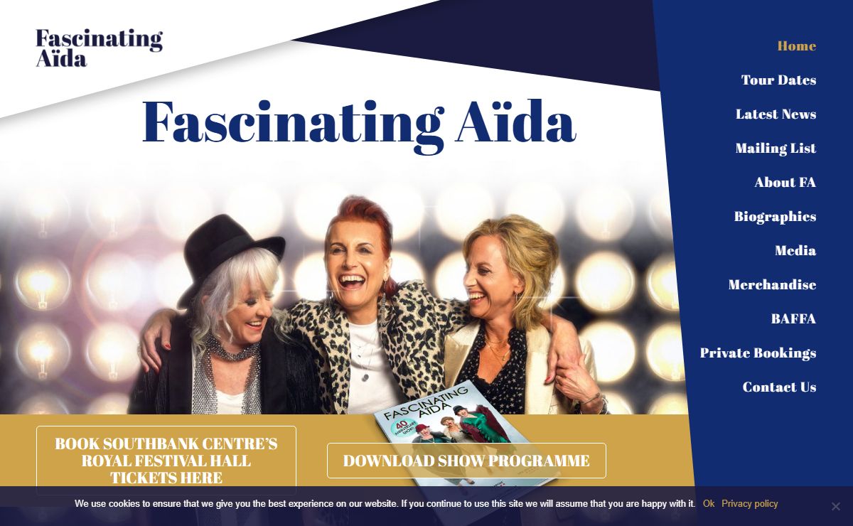 Fascinating Aïda | Welcome to the Fascinating Aïda website! Enter for news, photos, video, joy and laughter!