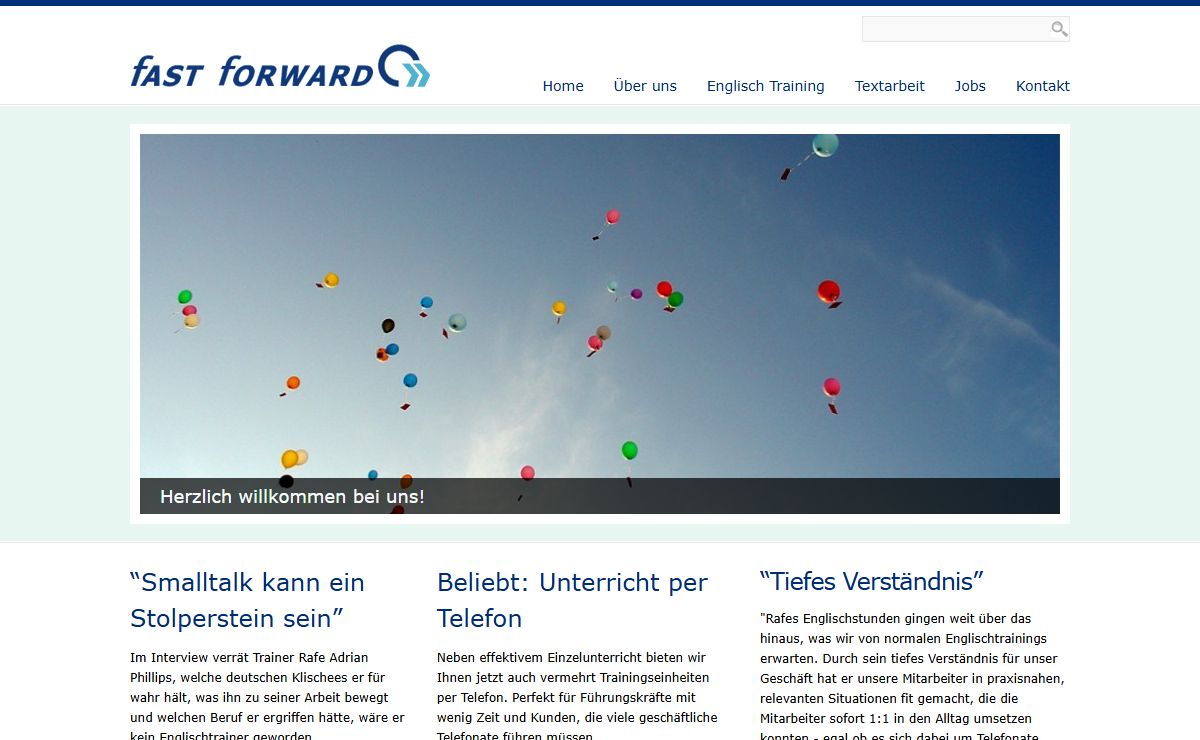 Fast Forward English Language Training | English Training & Consulting in Hamburg