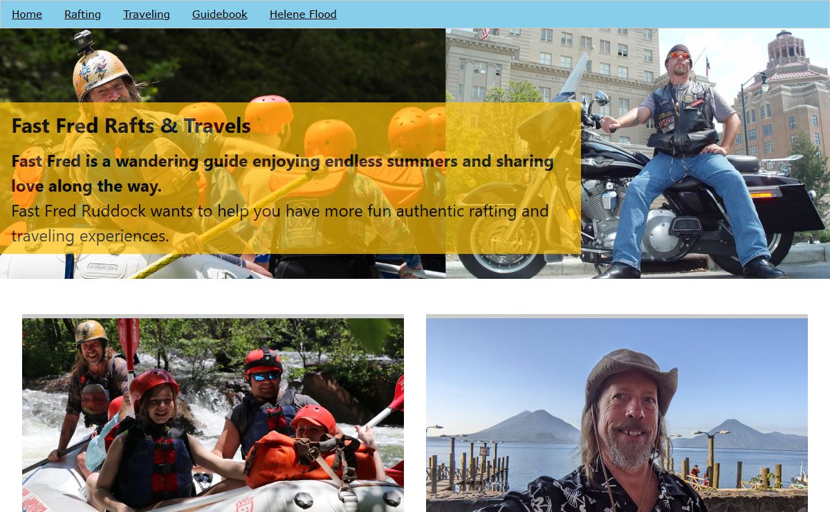 River Guide and Adventurer Fast Fred Ruddock Shares Rafting and Travel Tips and Hacks
