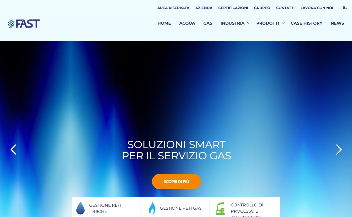 Fast - RTU e Software per reti idriche, gas e industrie