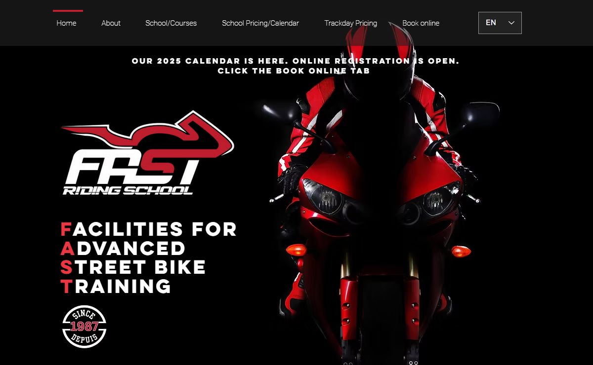 Motorcycle Riding School | Fast Riding School | Shannonville