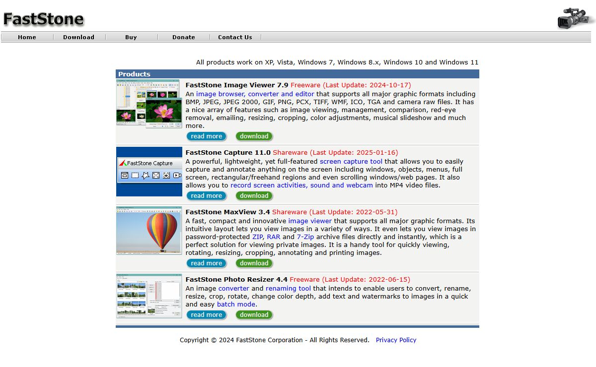 FastStone Image Viewer, Screen Capture, Photo Resizer ...