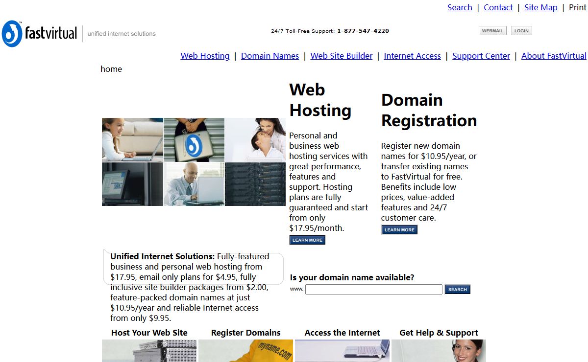 Web Hosting, Domain Names, Value-Added Web Services