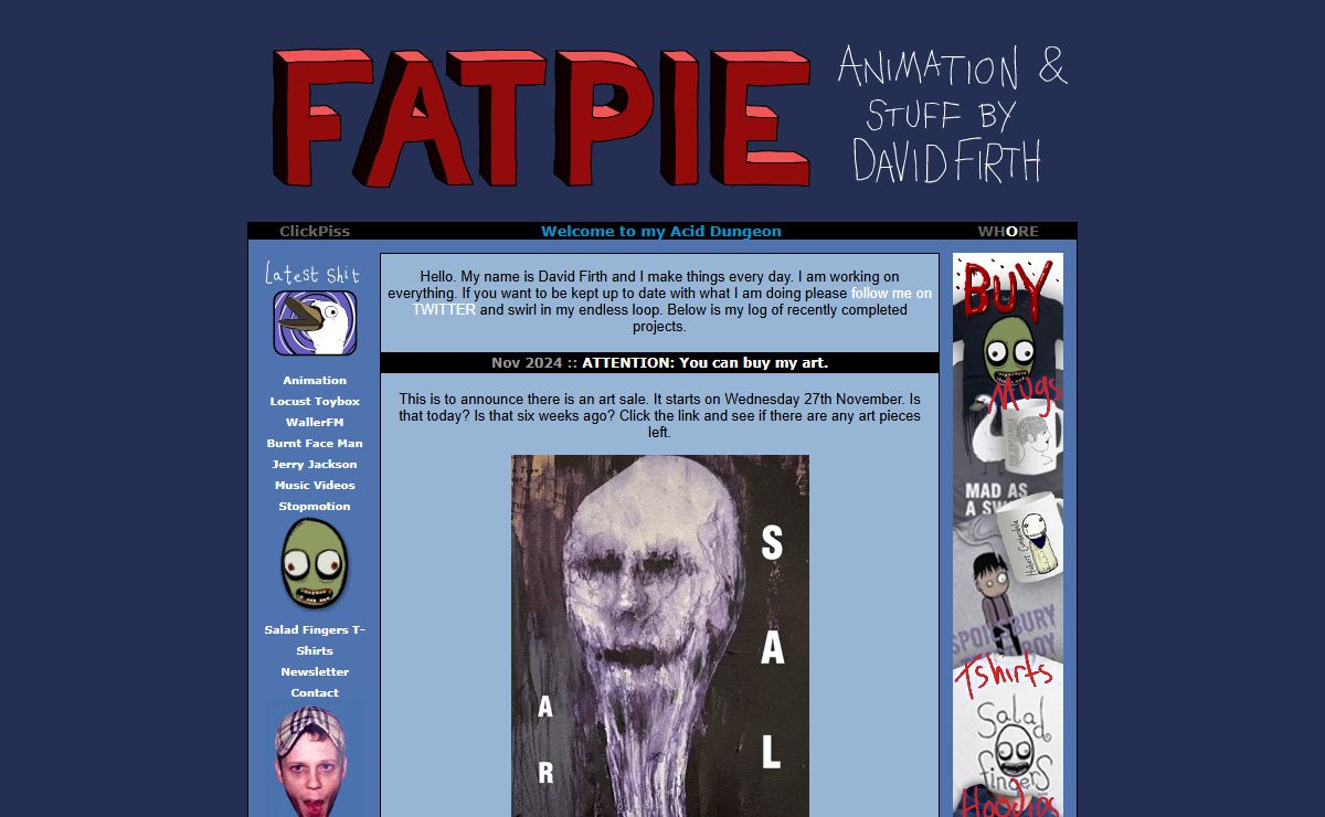Fat-Pie - Animation and stuff by David Firth