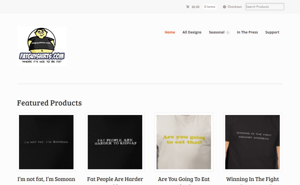 Fat Guy Shirts