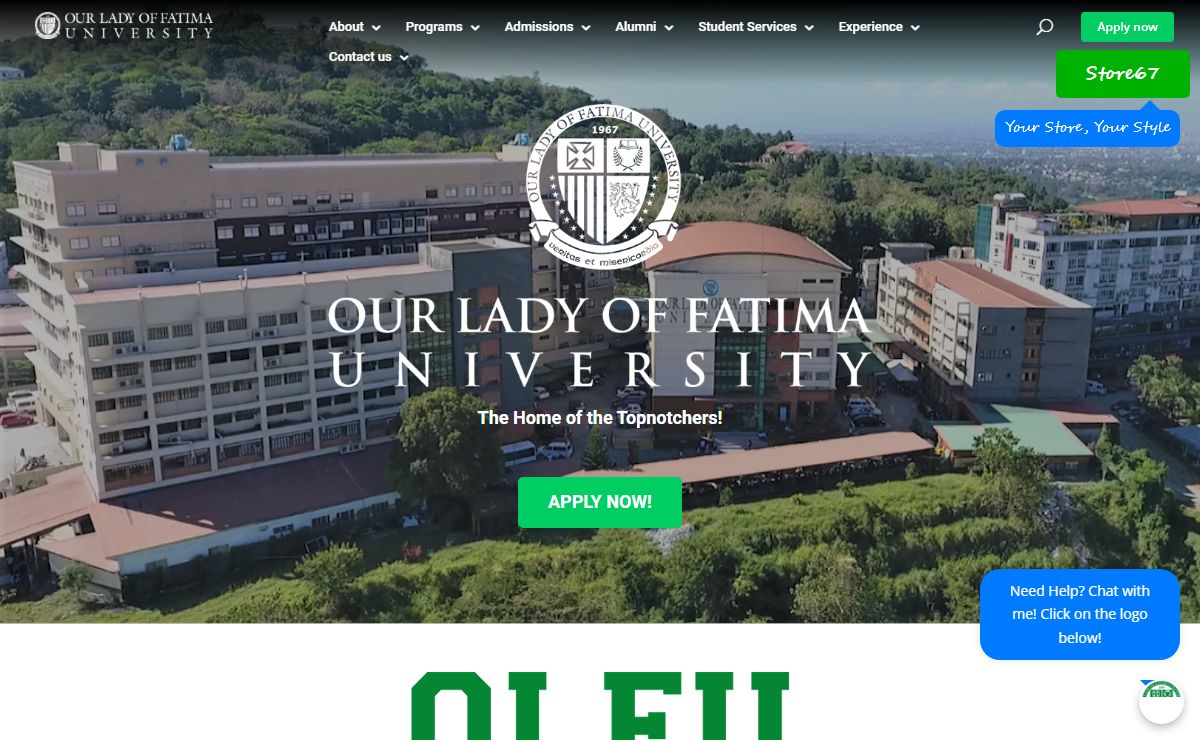 Our Lady of Fatima University (OLFU) - Welcome to the Home of the Topnotchers