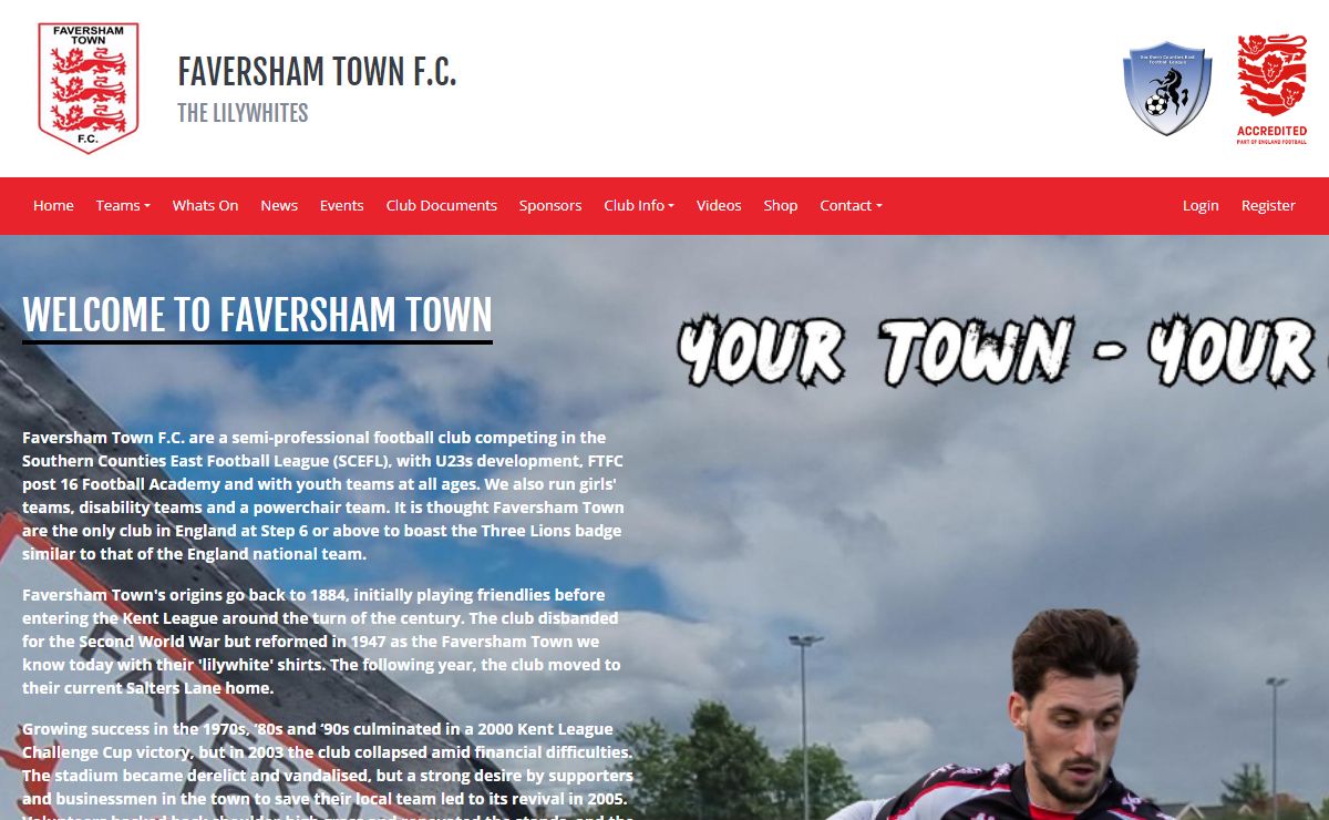 Welcome to the official website of Faversham Town F.C. | Faversham, Kent