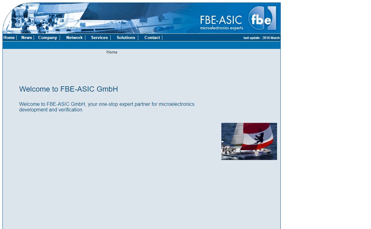 FBE-ASIC microelectronics experts - Homepage