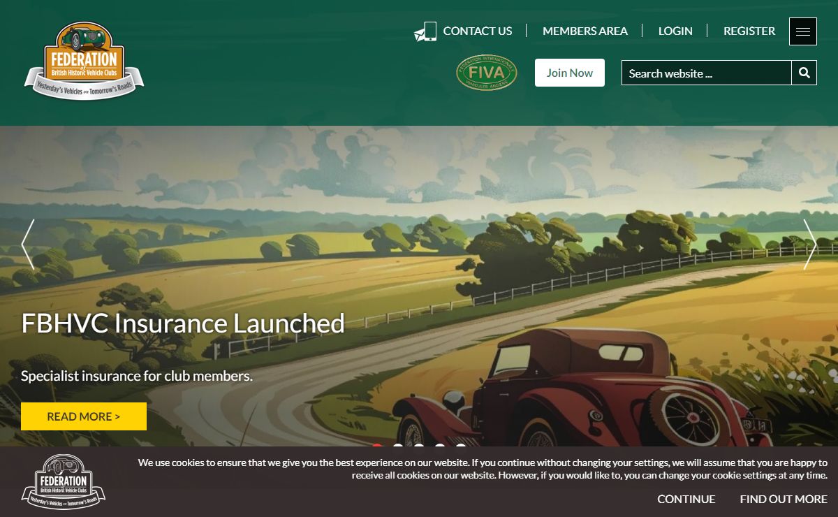 Home | Federation of British Historic Vehicle Clubs
