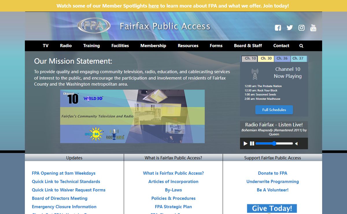 Home | Fairfax Public Access