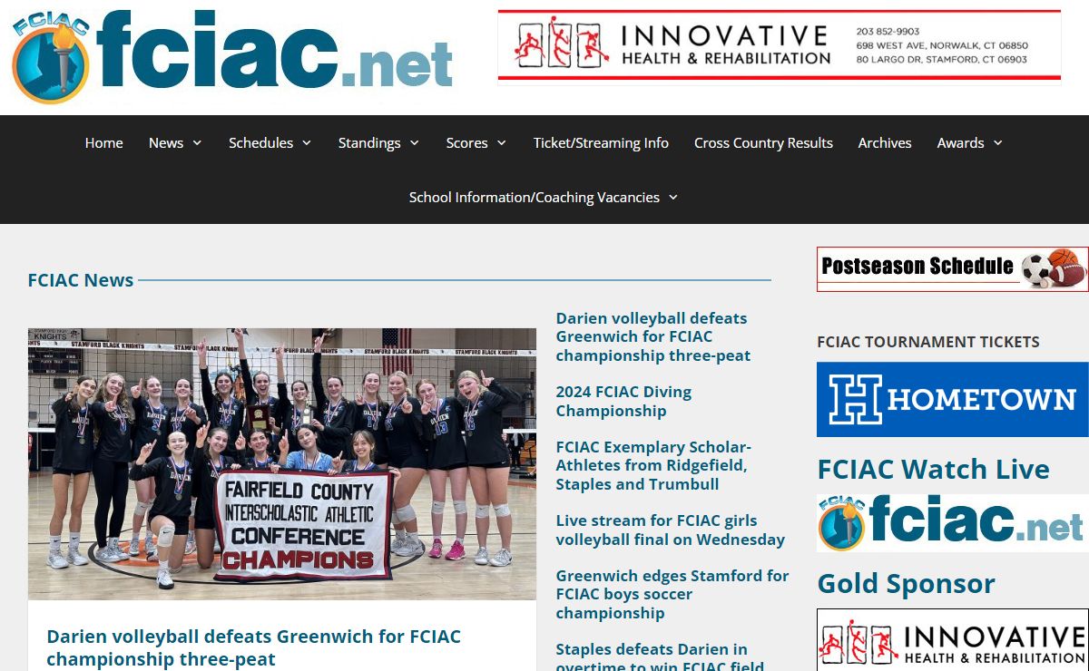 FCIAC – Fairfield County Interscholastic Conference