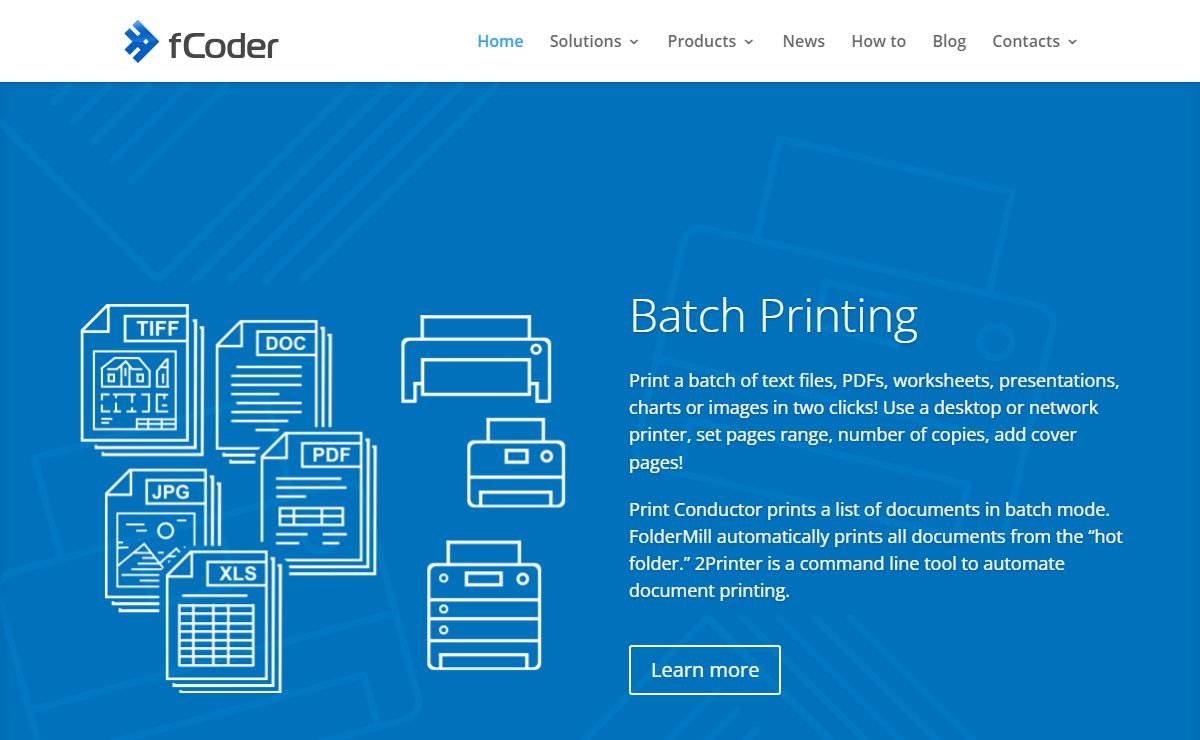 fCoder - Professional software for end-users, servers and enterprises