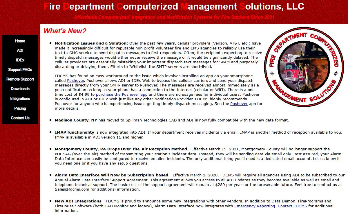 Fire Department Computerized Management Solutions, LLC
