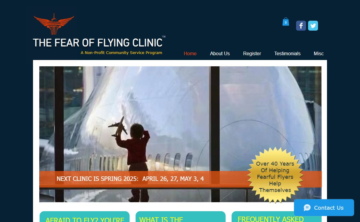Fear of Flying Clinic Seattle