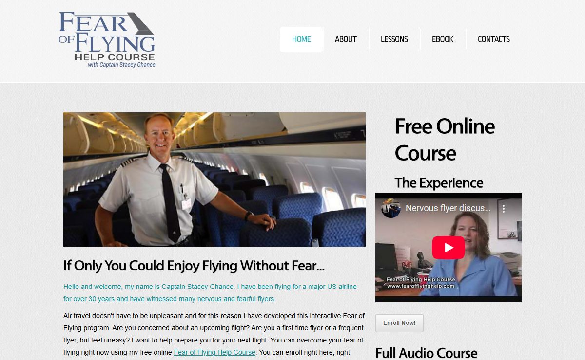 Fear of Flying Free Help Course