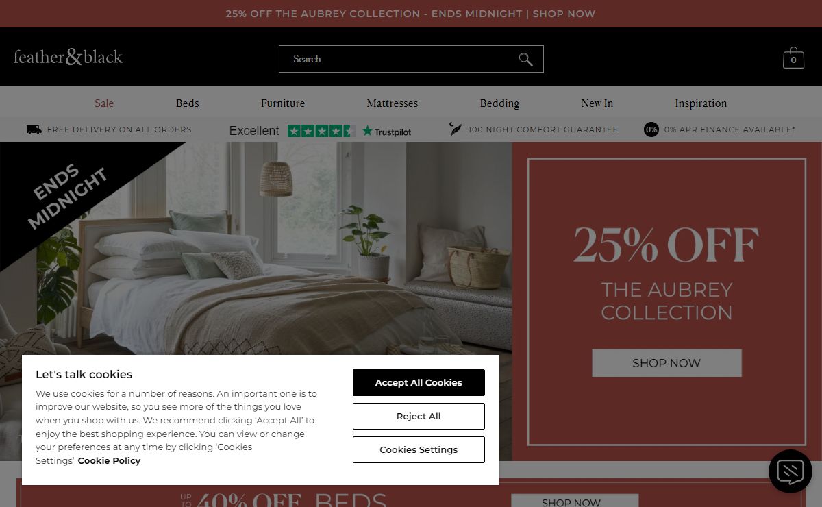 Feather & Black | Luxury Beds, Mattresses & Bedroom Furniture