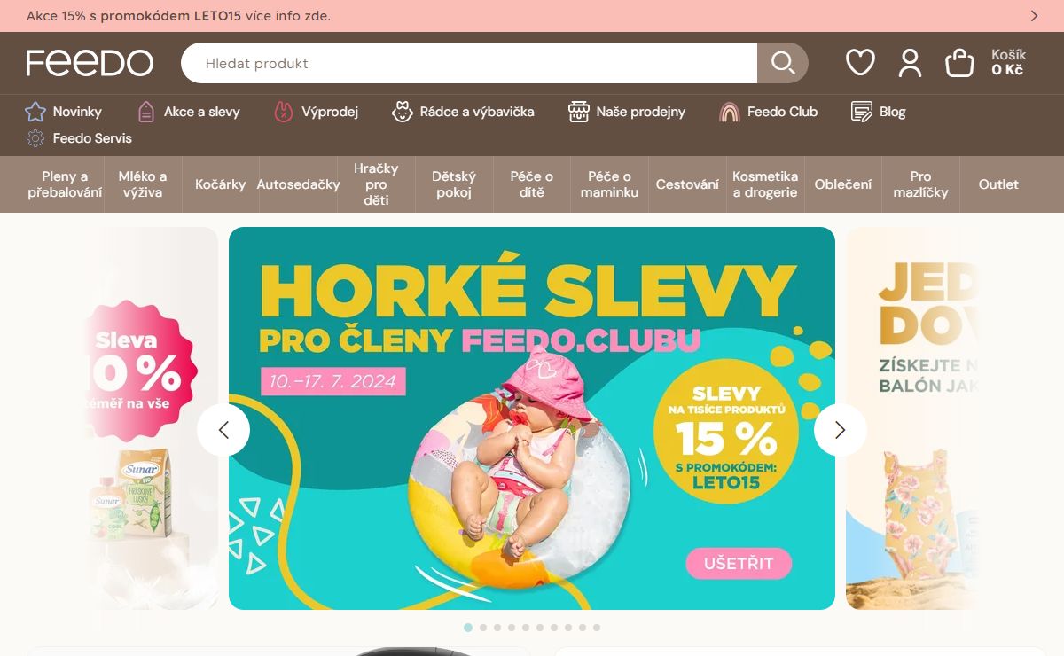 feedo.cz - Kočárky, hračky, autosedačky - vše pro děti a maminky