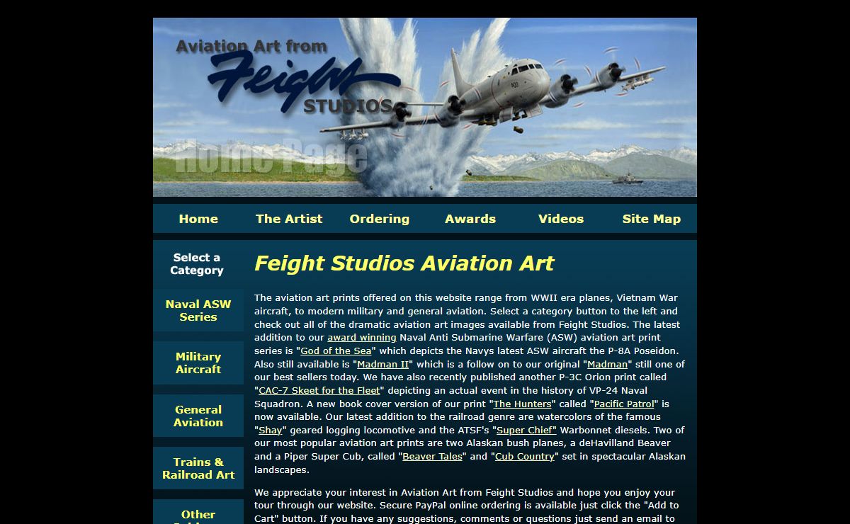 Aviation Art from Feight Studios