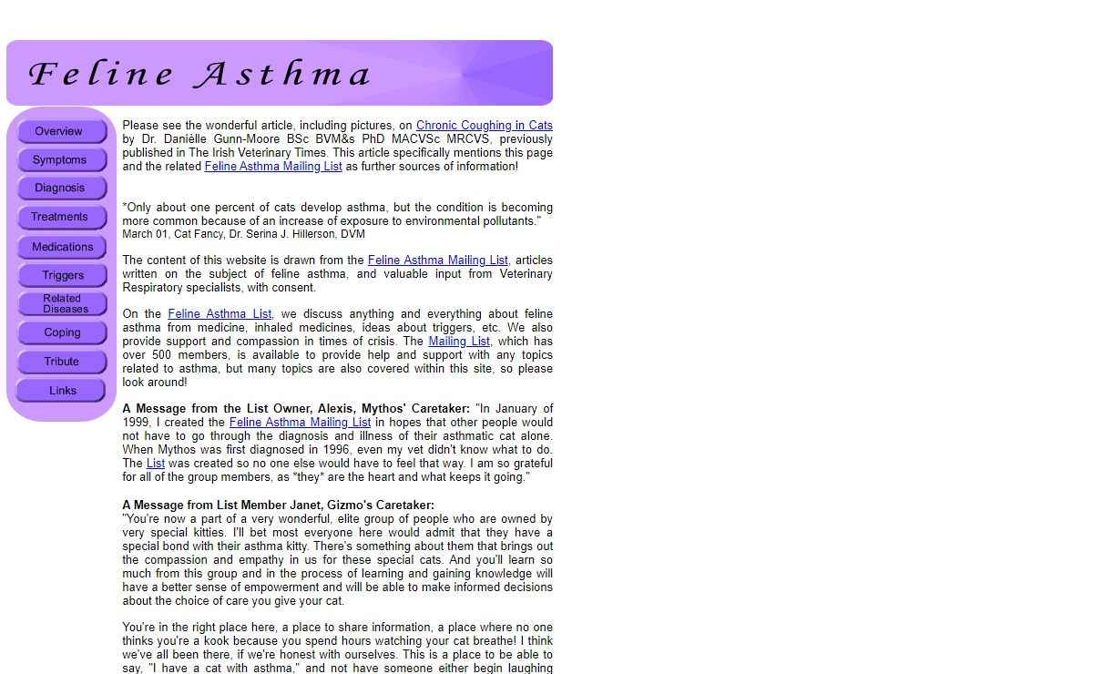 Feline Asthma & Other Respiratory Disorders