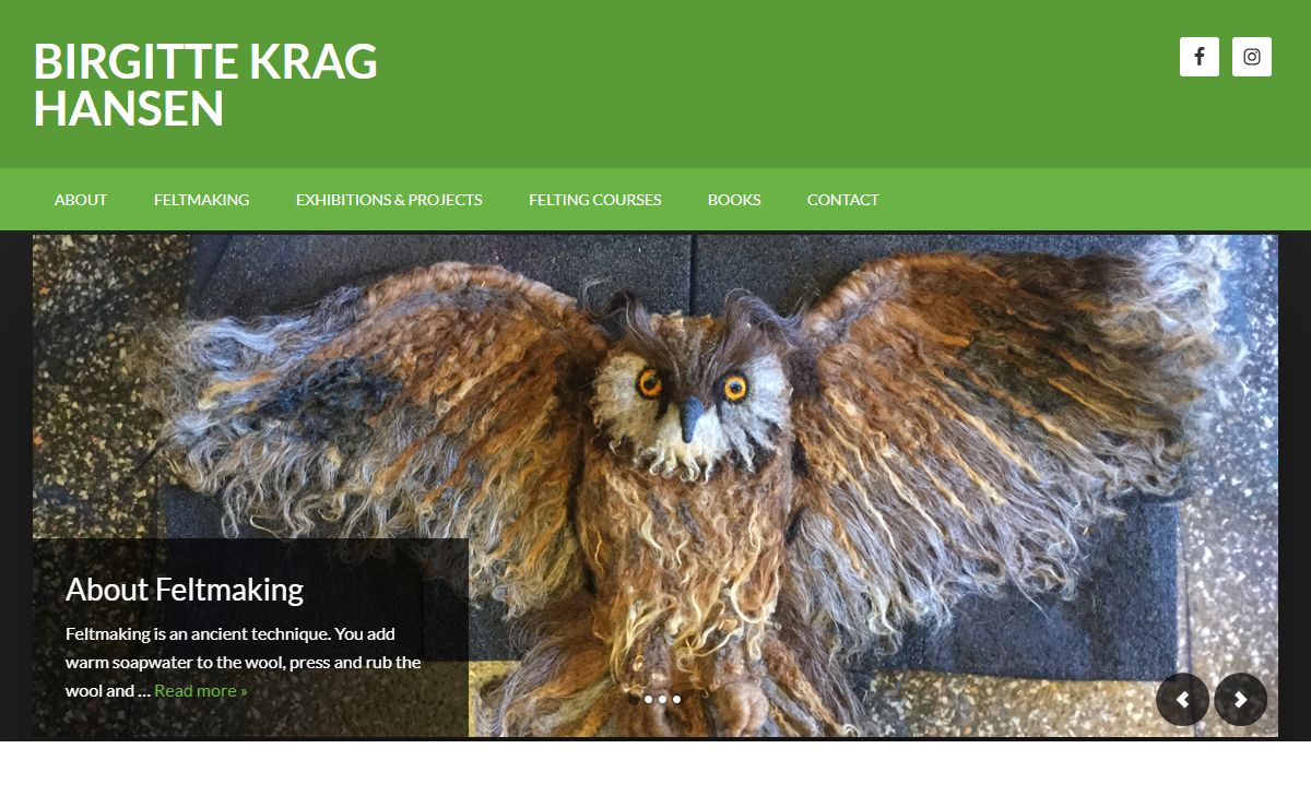 Birgitte Krag Hansen – Feltmaking.com
