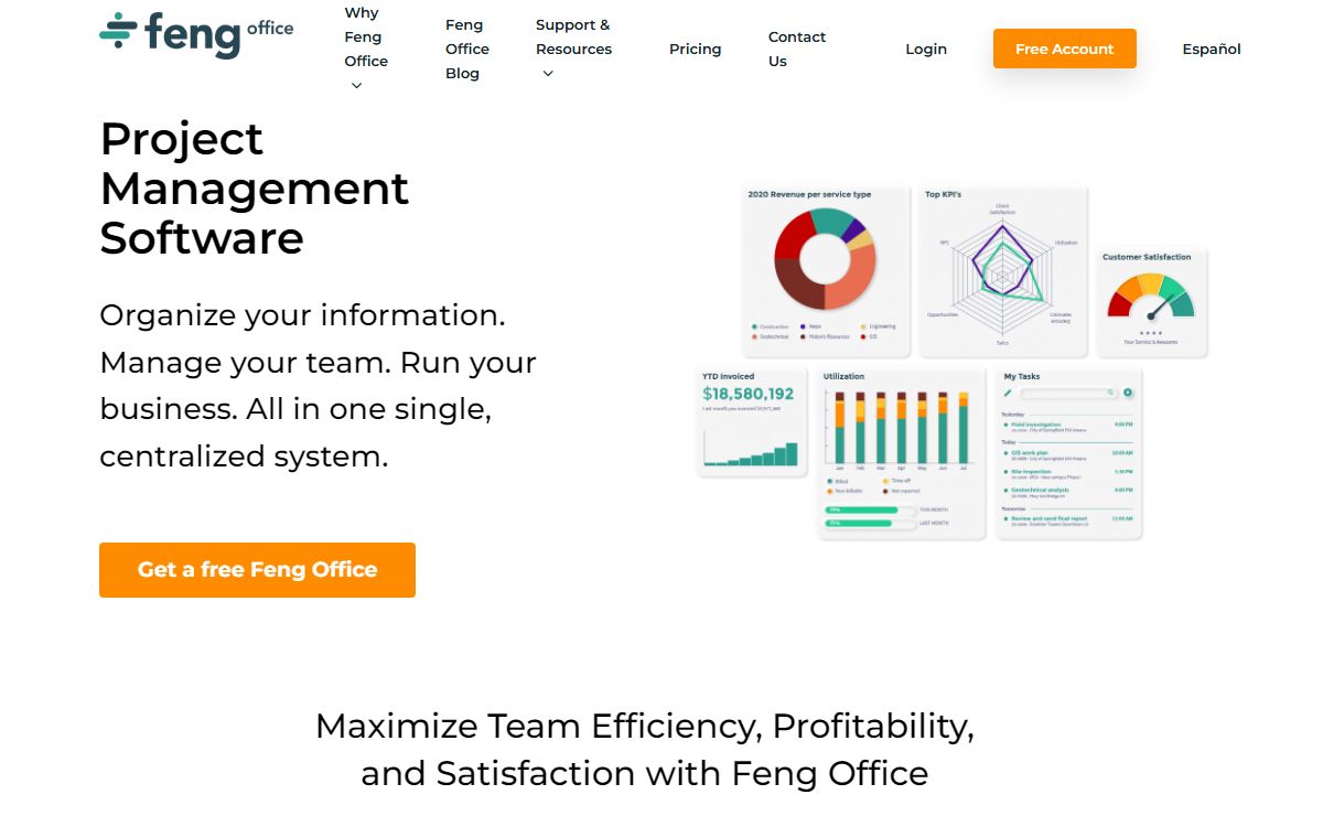 Feng Office: Powerful Project Management Software