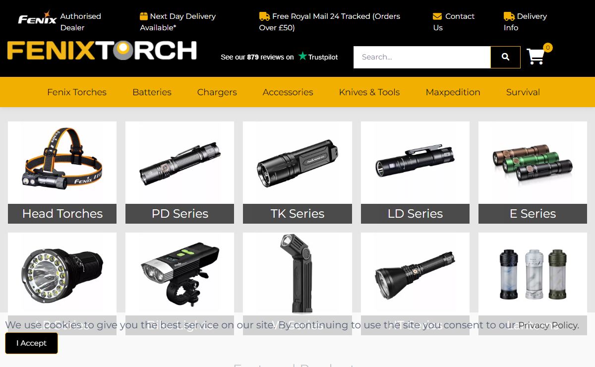 Fenix LED Torches UK - Fenix Main Dealer | FenixTorch.co.uk