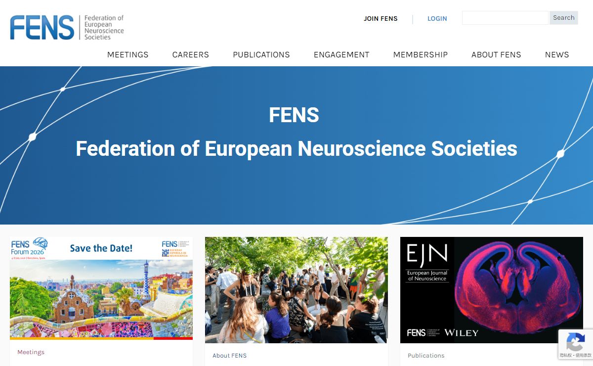 Federation of European Neuroscience Societies - The voice of European neuroscience, representing more than 20,000 European neuroscientists