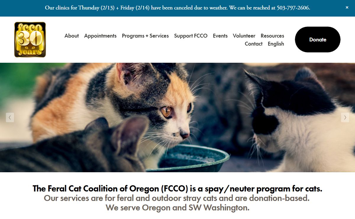 Feral Cat Coalition of Oregon