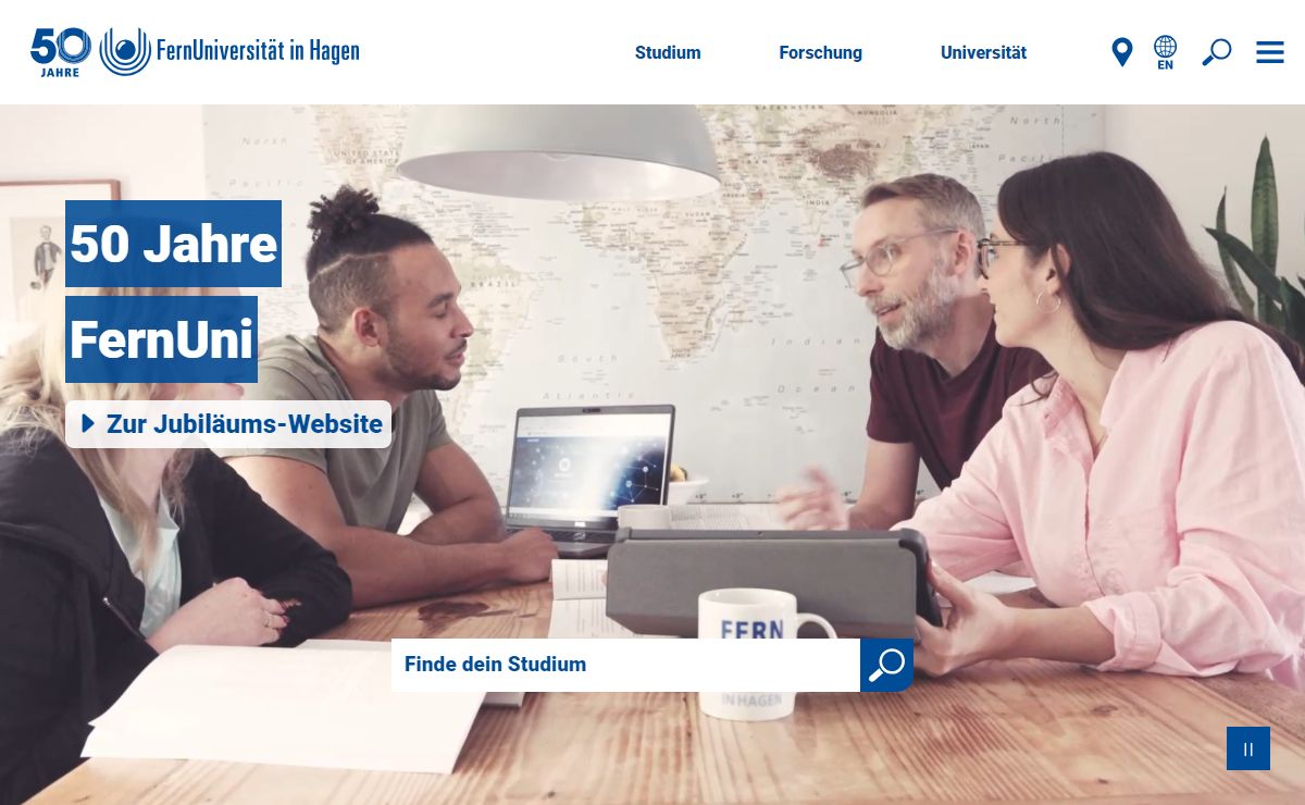 FernUniversität in Hagen - Startseite