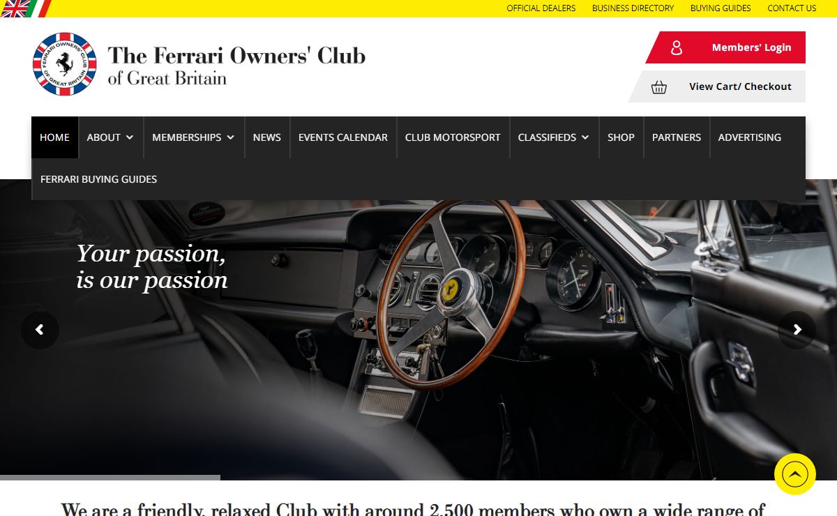 The Ferrari Owners' Club GB