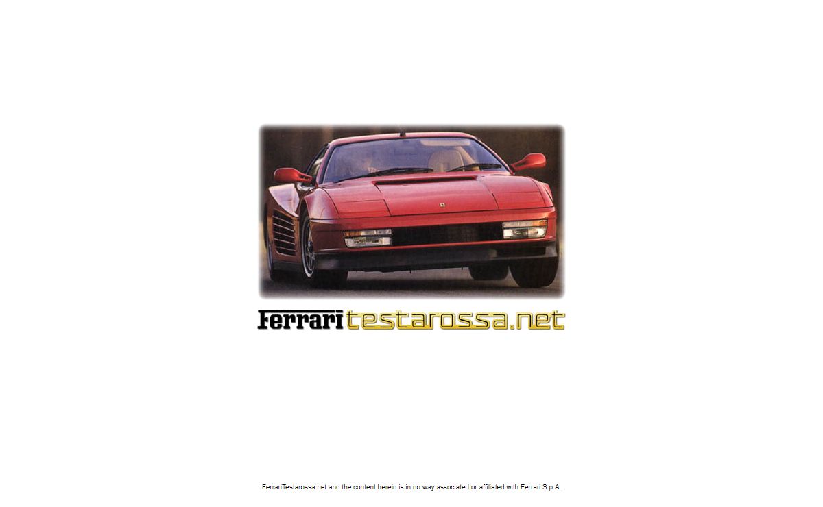 Welcome to FerrariTestarossa.net