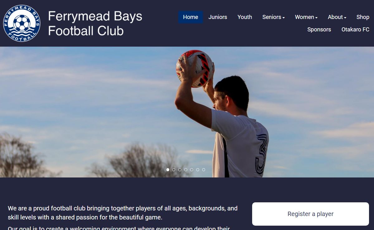 Ferrymead Bays Football Club - Home