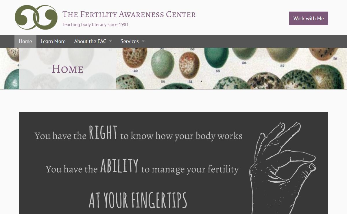 The Fertility Awareness Center – Teaching body literacy since 1981