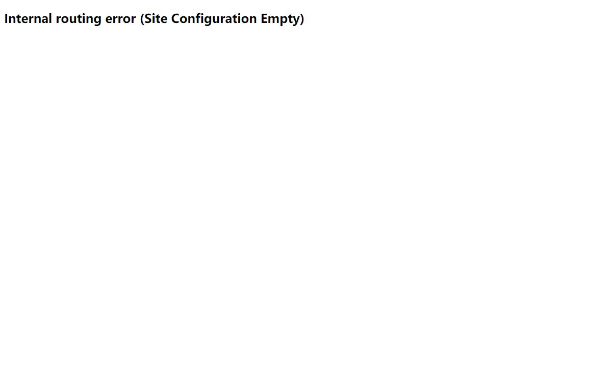 Service Unavailable