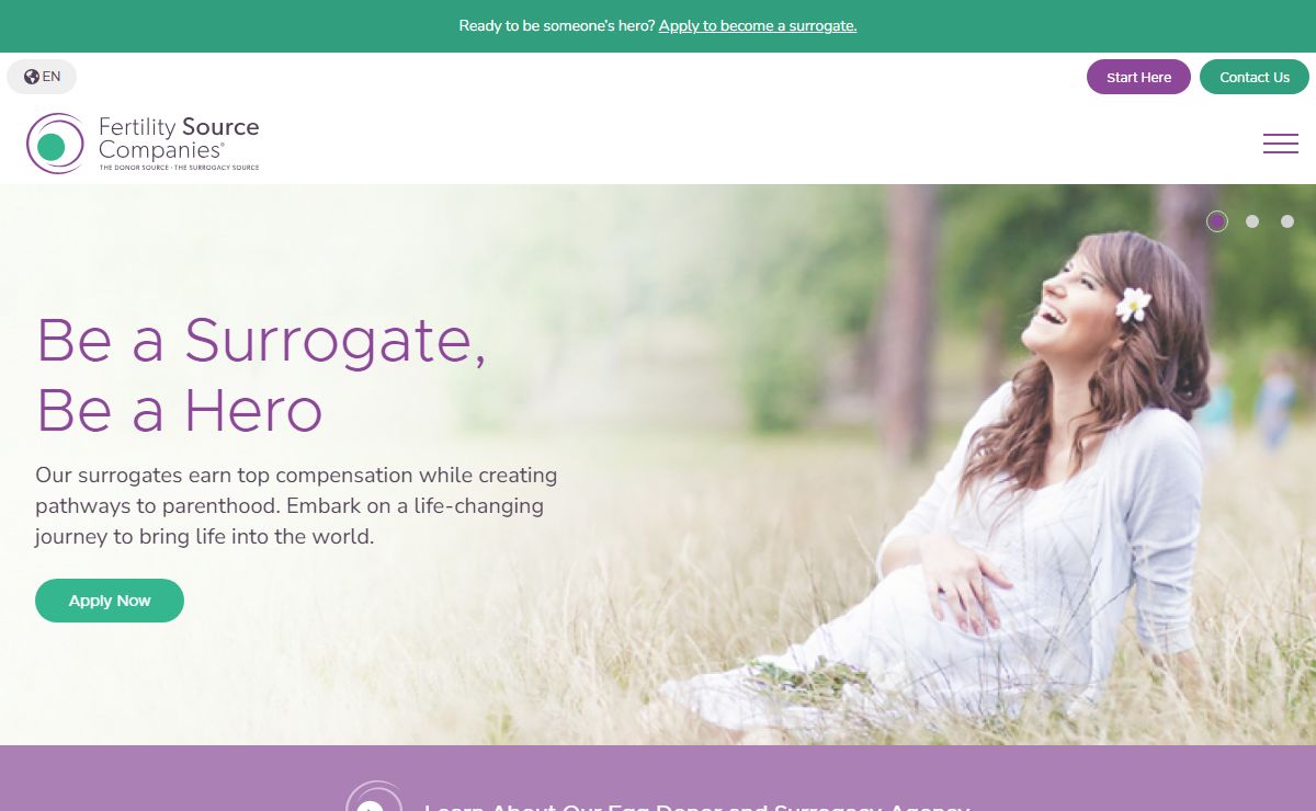 Fertility Source Companies: Top Surrogacy & Egg Donor Agency