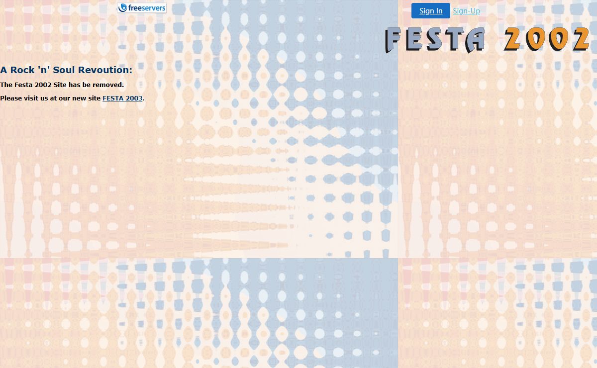 >-< F E S T A 2 0 0 2 >-<
