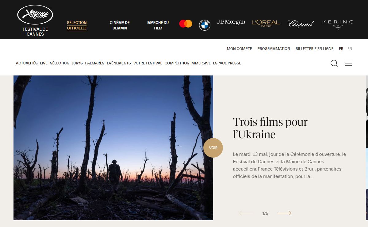 Festival de Cannes - Festival de cinéma international depuis plus de 78 ans