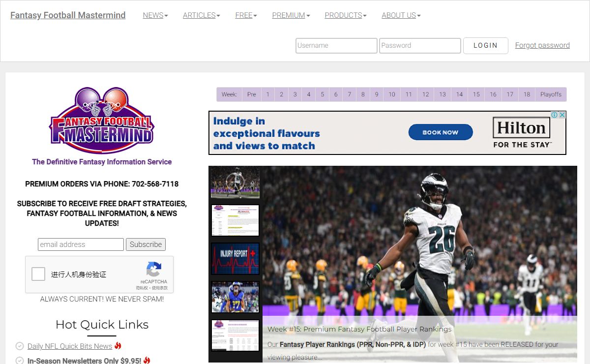 Fantasy Football Mastermind | Fantasy Football Cheat Sheets, Rankings, Sleepers, & Draft Strategies
