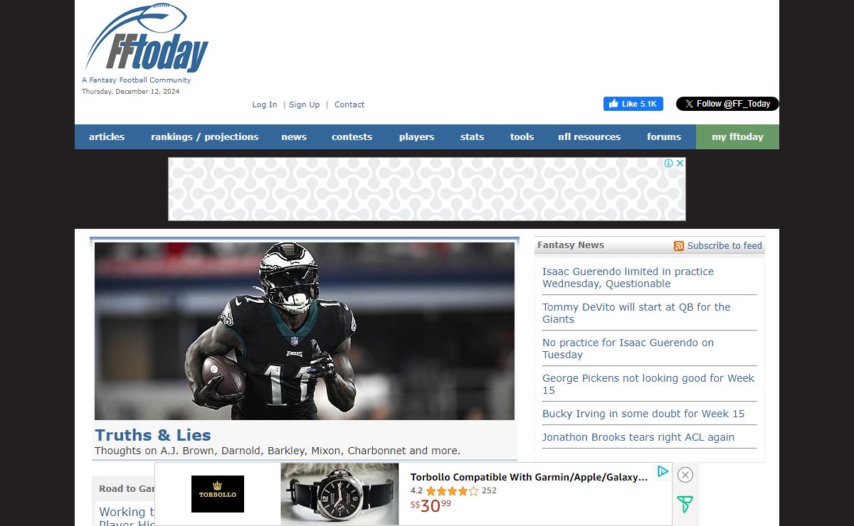 Fantasy Football Today