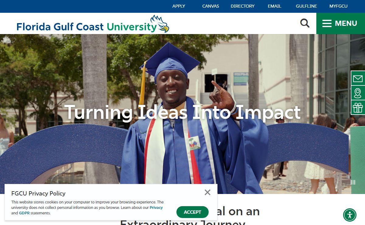 Florida Gulf Coast University | Turning Ideas Into Impact
